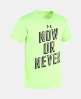 Boys' Toddler UA Now Or Never Short Sleeve Shirt $10.49