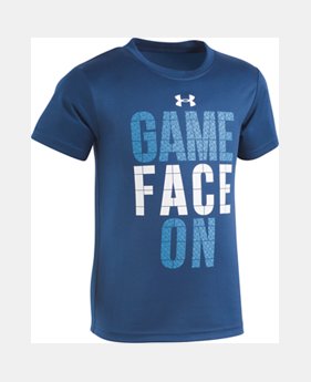Boys' Toddler UA Game Face On Short Sleeve Shirt 1 Color $17.99