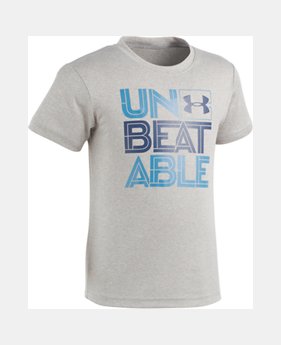 Boys' Pre-School UA Unbeatable Short Sleeve Shirt 1 Color $10.49