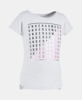 Girls' Toddler UA Split Fashion T-Shirt $14.24
