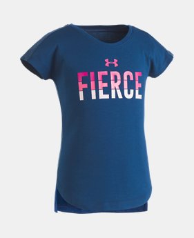 Girls' Toddler UA Fierce T-Shirt 1 Color $24.99