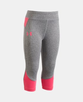 Girls' Pre-School UA Studio Capris 2 Colors $15.74