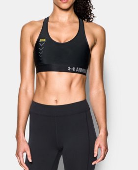 Women's UA + TRX® HeatGear® Armour Mid Solid Sports Bra 1 Color $25.49