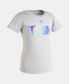 Girls' Toddler UA It's On T-Shirt 1 Color $12.74