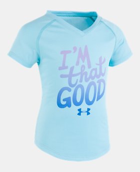 Girls' Pre-School UA I'm That Good T-Shirt 1 Color $11.99