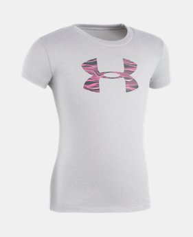 Girls' Pre-School UA Mojave Big Logo T-Shirt 1 Color $12.74