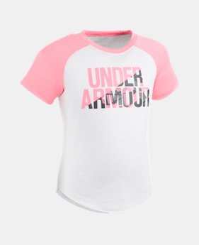 Girls' Infant UA Shifting Ladders Wordmark T-Shirt 1 Color $10.49