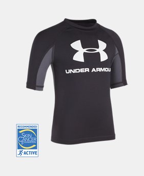Boys' Infant UA Compression Rashguard Short Sleeve Shirt $14.24