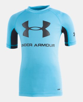 Boys' Infant UA Rashguard Short Sleeve Shirt 1 Color $24