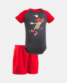 Boys' Newborn UA Peanut Outfielder Set 1 Color $15.74