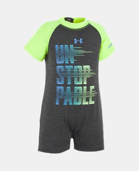 Boys' Newborn UA Unstoppable Shortall 1 Color $13.49