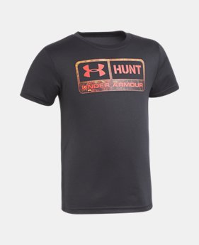 Boys' Pre-School UA Hunt Short Sleeve Shirt 1 Color $17.99