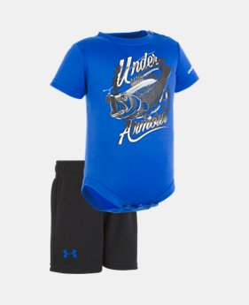 Boys' Newborn UA Bass Illustrated Set 1 Color $15.74