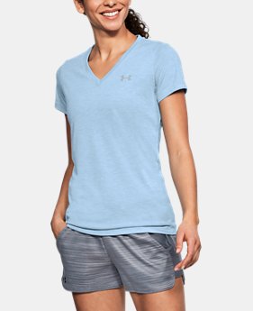 Women's UA Threadborne™ Heathered Short Sleeve 2 Colors $23.99 to $29.99