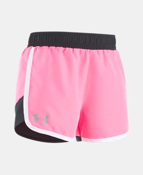 Girls' Newborn UA Fast Lane Shorts 1 Color $10.49