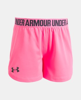 Girls' Pre-School UA Play Up Shorts 1 Color $17.99