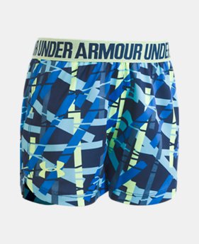 Girls' Pre-School UA Ladders Play Up Shorts LIMITED TIME: FREE U.S. SHIPPING 1 Color Available $14.99
