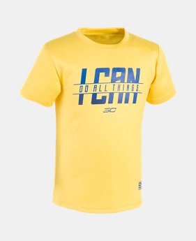 Boys' Pre-School SC30 I Can Do All Things Short Sleeve Shirt LIMITED TIME: FREE SHIPPING 1 Color $22.99