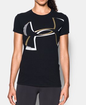 Women's UA Sportstyle Big Logo Crew 1 Color $24.99