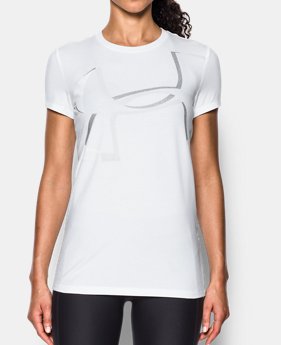 Women's UA Sportstyle Big Logo Crew 1 Color $24.99