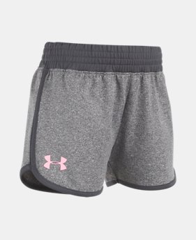 Girls' Pre-School UA Record Breaker Shorts 1 Color $14.99