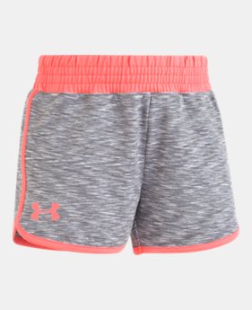 Girls' Pre-School UA Record Breaker Shorts LIMITED TIME: FREE U.S. SHIPPING 5 Colors Available $21.99