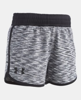 Girls' Pre-School UA Record Breaker Shorts 3 Colors Available $21.99