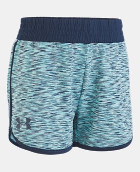 Girls' Pre-School UA Record Breaker Shorts 3 Colors $21.99
