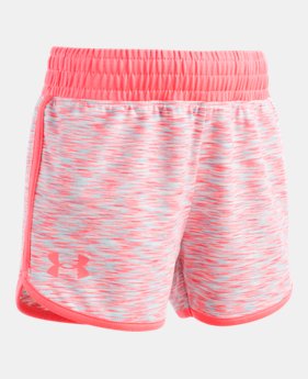 Girls' Pre-School UA Record Breaker Shorts 1 Color $21.99