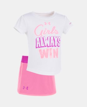 Girls' Infant UA Girls Always Win Skort Set 1 Color Available $32.99