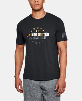 Men's UA Freedom One Nation T-Shirt 1 Color Available $18.75