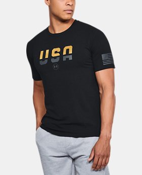Men's UA Freedom USA T-Shirt 1 Color $25