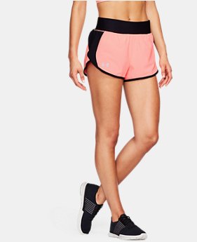 New Arrival Women's UA Launch Tulip Speedpocket Shorts 1 Color $45