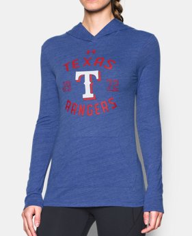Women's Texas Rangers UA Charged Cotton® Tri-Blend Hoodie 1 Color $44.99