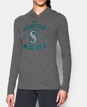 Women's Seattle Mariners UA Charged Cotton® Tri-Blend Hoodie 1 Color $44.99
