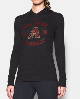 Women's Arizona Diamondbacks UA Charged Cotton® Tri-Blend Hoodie 1 Color Available $44.99