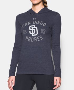 Women's San Diego Padres UA Charged Cotton® Tri-Blend Hoodie 1 Color Available $44.99