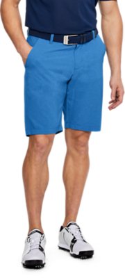 under armour blue golf shorts