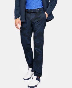 New Arrival Men's UA Showdown Pattern Pants Taper 1 Color Available $90