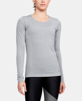 Women's UA Threadborne Seamless Heathered Long Sleeve Shirt 2 Colors Available $49.99