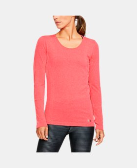 Women's UA Threadborne Seamless Heathered Long Sleeve Shirt 1 Color Available $29.99 to $37.49