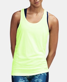 Women's UA Threadborneâ„¢ Seamless Heathered Racer Tank 1 Color $39.99