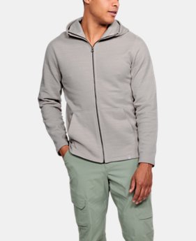 Men's UA Microthread Fleece Full Zip Hoodie 1 Color Available $80