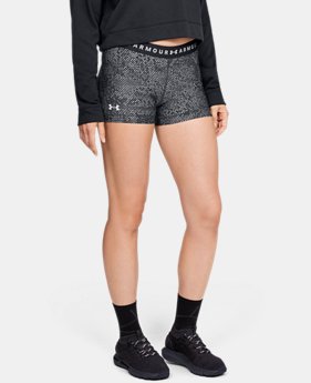 Women's HeatGear® Armour Printed Shorty 1 Color Available $22.5