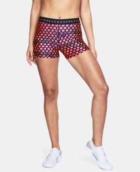 Women's HeatGear® Armour Printed Shorty 1 Color Available $35