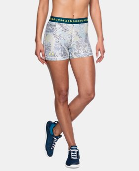 Women's HeatGear® Armour Printed Shorty 3 Colors Available $30
