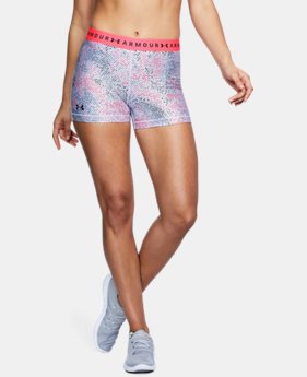 Women's HeatGear® Armour Printed Shorty $30
