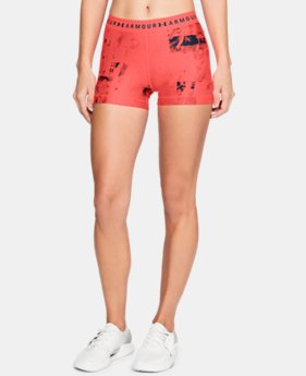 Women's HeatGear® Armour Printed Shorty FREE U.S. SHIPPING 5 Colors Available $30