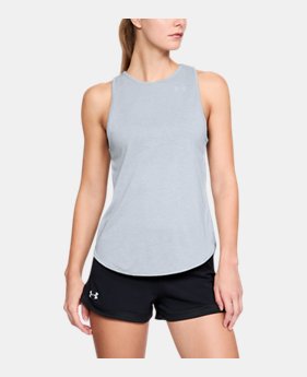 Women's UA Streaker Open Back Tank 1 Color $30