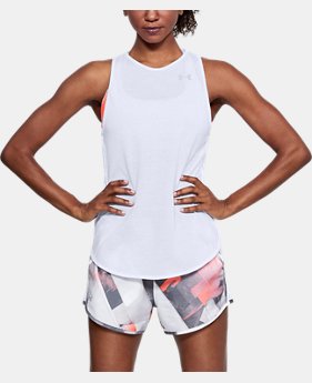 Women's UA Streaker Open Back Tank 1 Color Available $30